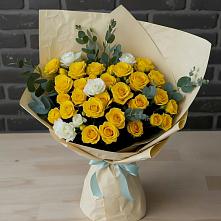 Букет цветов из:  Розы в Родине