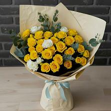 Букет цветов из:  Розы в Родине