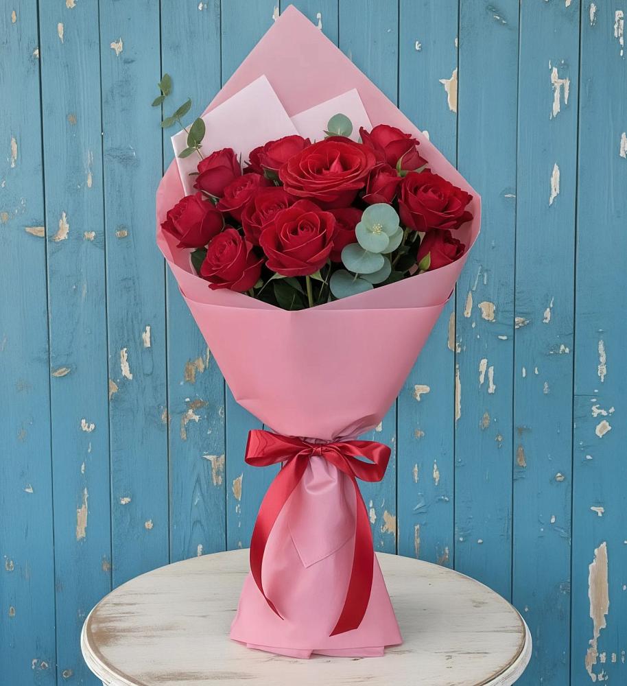 Букет цветов из: Розы в Родине