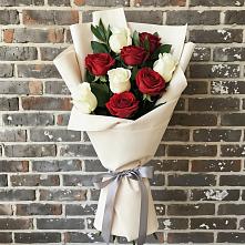 Букет цветов из:  Розы в Родине