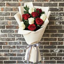 Букет цветов из:  Розы в Родине