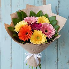 Букет цветов из:  Герберы в Родине