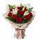 Букет цветов из: Лилии и Розы в Родине