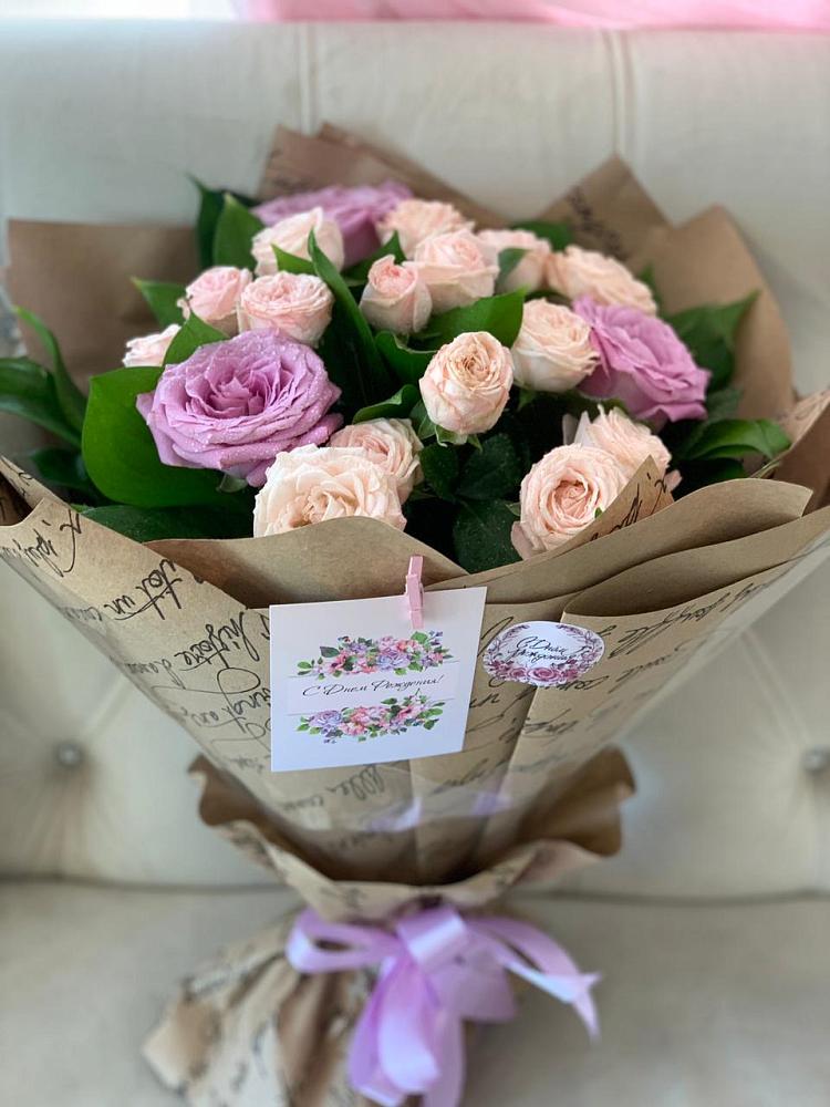 Букет цветов из: Розы в Родине