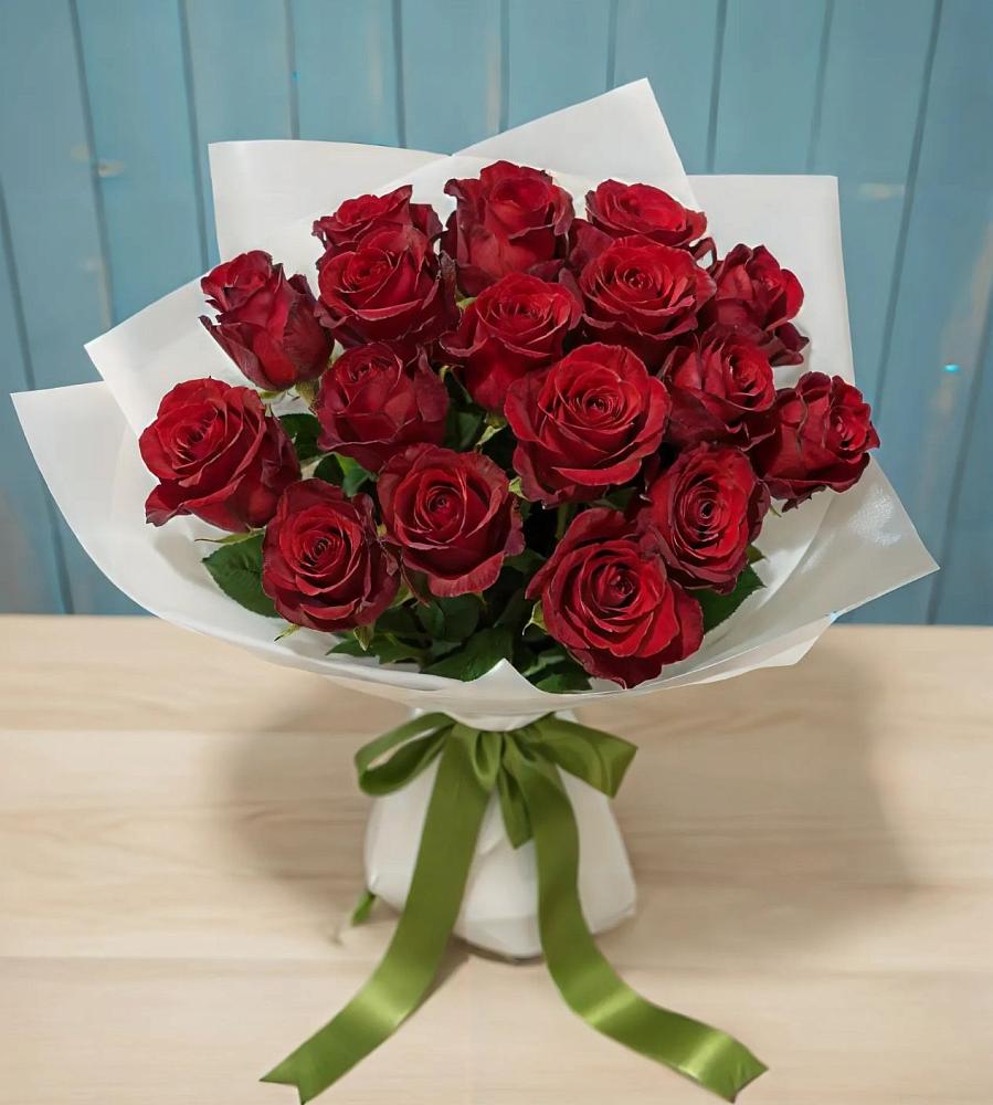 Букет Красные розы в Родине