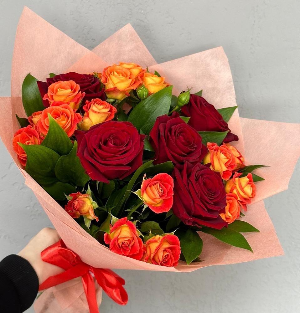 Букет Любовь и восторг в Родине