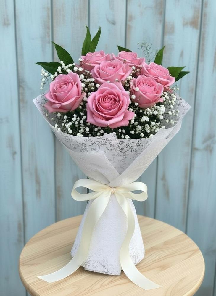 Букет цветов из: Розы в Родине