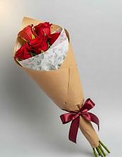 Букет цветов из:  Розы в Родине