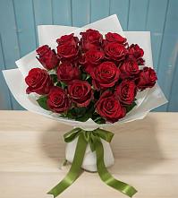 Букет Красные розы в Родине