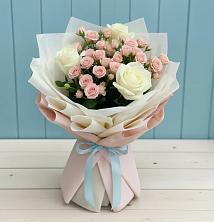 Букет цветов из:  Розы в Родине