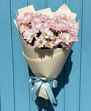 Букет цветов из:  Хризантемы в Родине