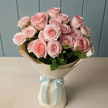 Букет Розовый шарм в Родине
