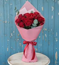 Букет цветов из:  Розы в Родине