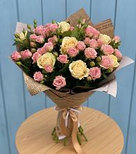 Букет цветов из:  Розы в Родине