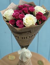 Букет цветов из:  Розы в Родине
