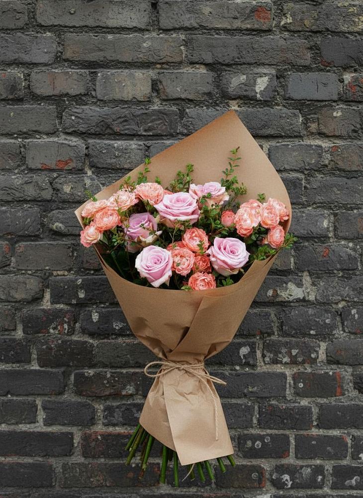 Букет цветов из: Розы в Родине