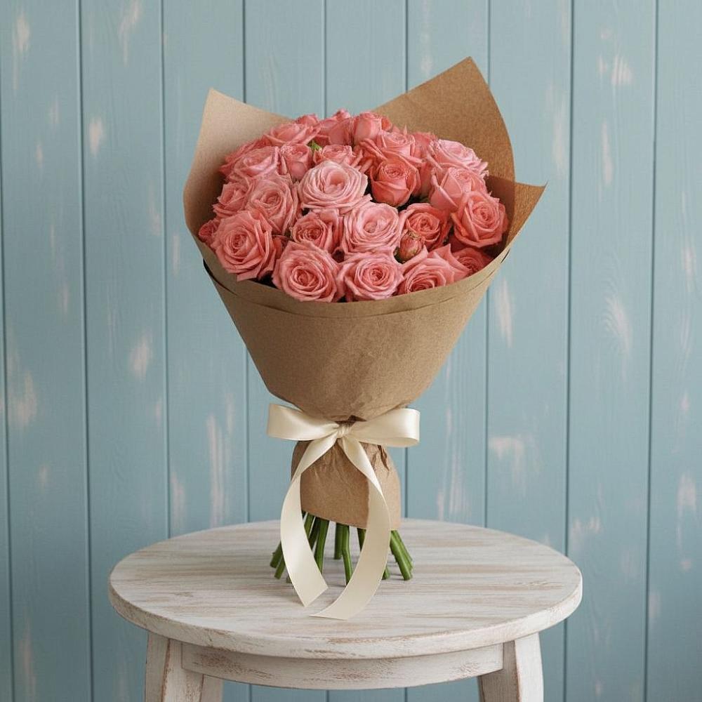 Букет цветов из: Розы в Родине