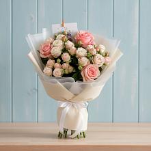 Букет цветов из:  Розы в Родине
