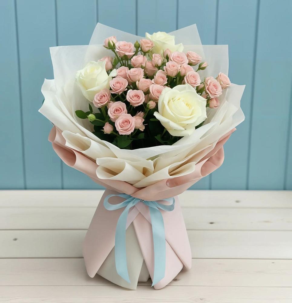 Букет цветов из: Розы в Родине